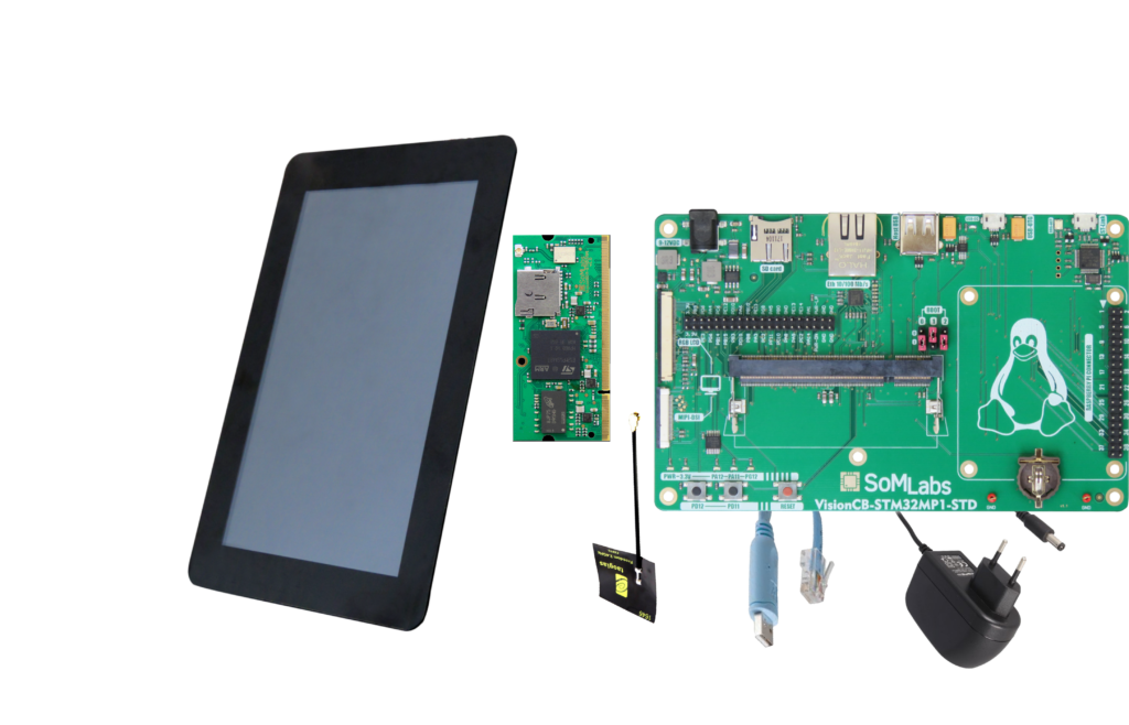 【希望者のみラッピング無料】 Starter - VisionDK-STM32MP1 Kit SoMLabs STM32MP157 for ギター